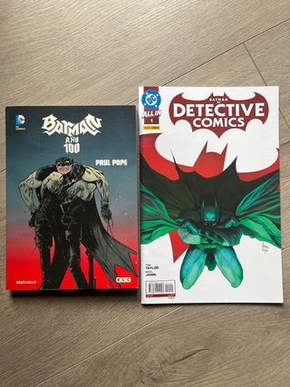 Batman Año 100 + grapa Batman número 1 actual