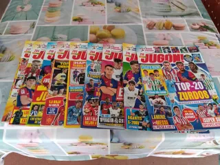 Lote de 9 revistas de jugon
