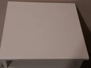 Mesita de noche Ikea blanca