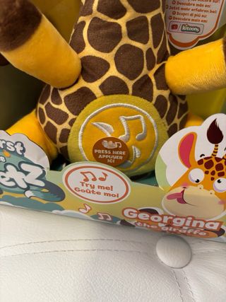 Peluche Jirafa Georgina IMC Toys My First Petz.