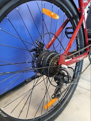 Bicicleta eléctrica de montaña 29" Ebike T-Rex Air roja