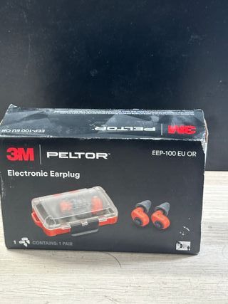 3M Peltor Auriculares Tapones Electrónicos EEP-100 EU OR