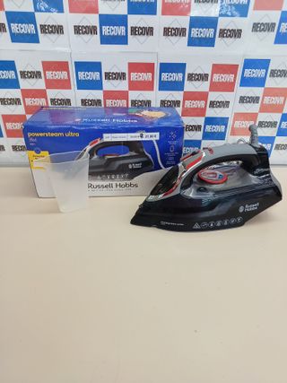 Plancha 3100W vapor 210g suela cerámica – Russell Hobbs