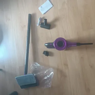 Aspirador sin cable morado 3 velocidades