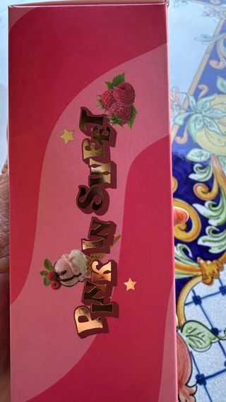 Profumo milkshake rosa e oro