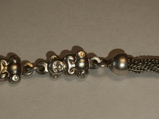 Pulsera Vintage Plata 925 Ositos