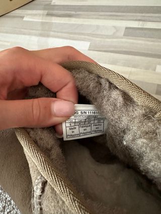 Botas UGG Beige/Marrón Talla 37 (23cm)