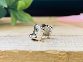 Charm Letra L con Rosa Roja - Plata