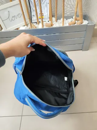 Mochila Catai azul y gris