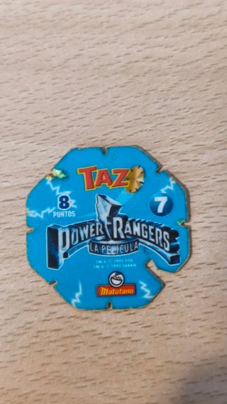 MEGAPACK Power Rangers (figuras + tazo + cromo)