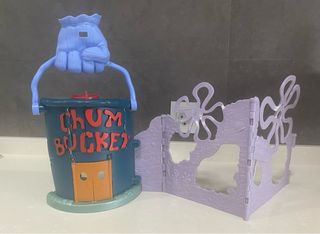 Bob Esponja Cubo de Cebo Juguete