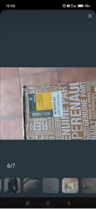 Faro Trasero Renault Scenic Copiloto