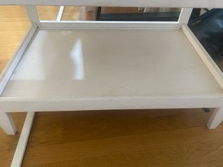 Cambiador de bebé blanco