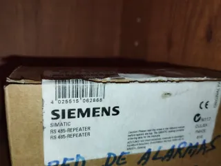 Repetidor Siemens RS 485 Repeater 6ES7 972-0AA01-0