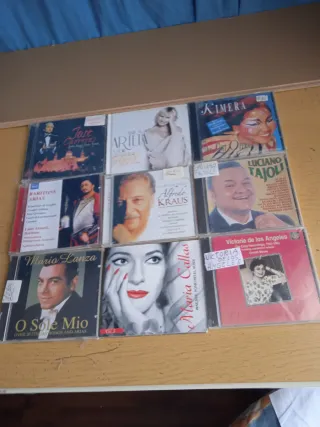 CDs Música Clásica y Romántica Varios Artistas