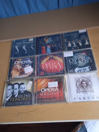 CDs Música Clásica y Romántica Varios Artistas