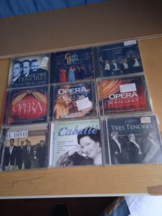 CDs Música Clásica y Romántica Varios Artistas
