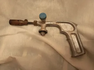 Antiguo soplete de gas