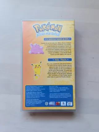 Película VHS Pokémon Hazte con todos