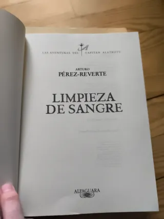 Limpieza de sangre. Capitán Alatriste 2