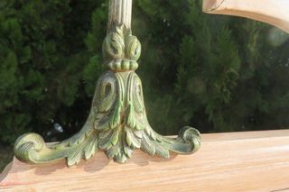 Tocador antiguo madera y espejo