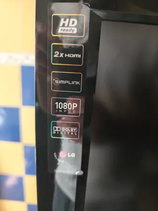 Televisor LG 32 Plasma Negro