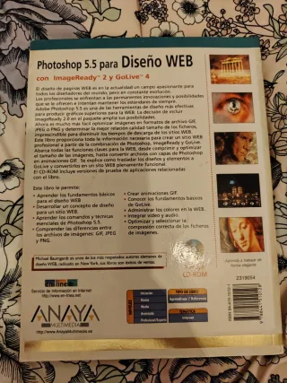 Libro de Photoshop, diseño/edicion de paginas web