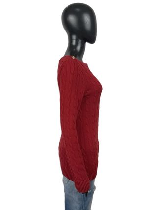 Maglione Ralph Lauren Rosso Donna M