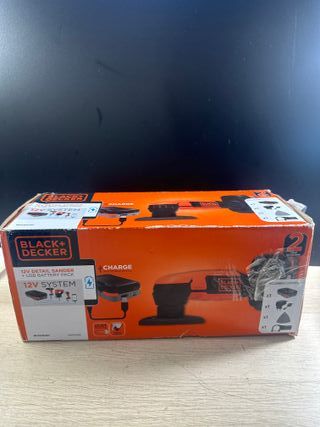BLACK+DECKER bdcds12s1-qw lijadora de detalles