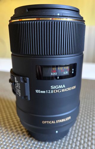 Sigma AF 105mm f/2.8 Macro EX DG OS HSM para Nikon