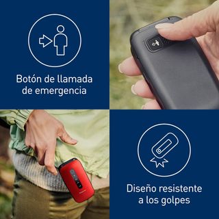 Panasonic KX-TU550EXR 4G Essentials Clamshell Telé