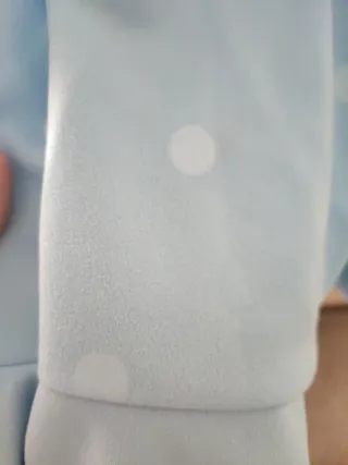 Vestido Gitana Niña Azul Lunares