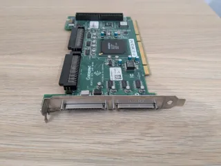 Tarjeta controladora Adaptec 39160 LVD SCSI