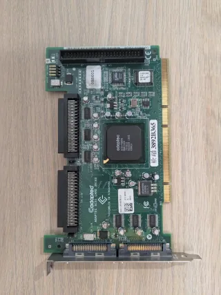 Tarjeta controladora Adaptec 39160 LVD SCSI