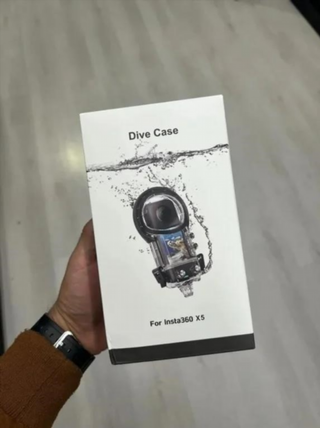 Carcasa sumergible Insta360 X5 Invisible Dive Cas