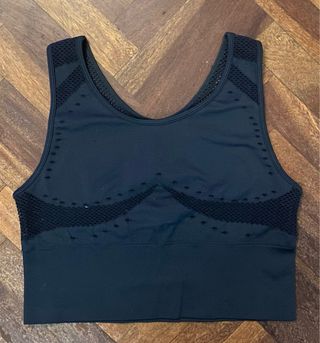 Reggiseno sportivo verde scuro