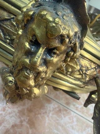 Lámpara de techo en bronce