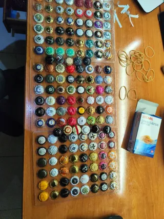 Lote 155 Chapas Cava Variadas