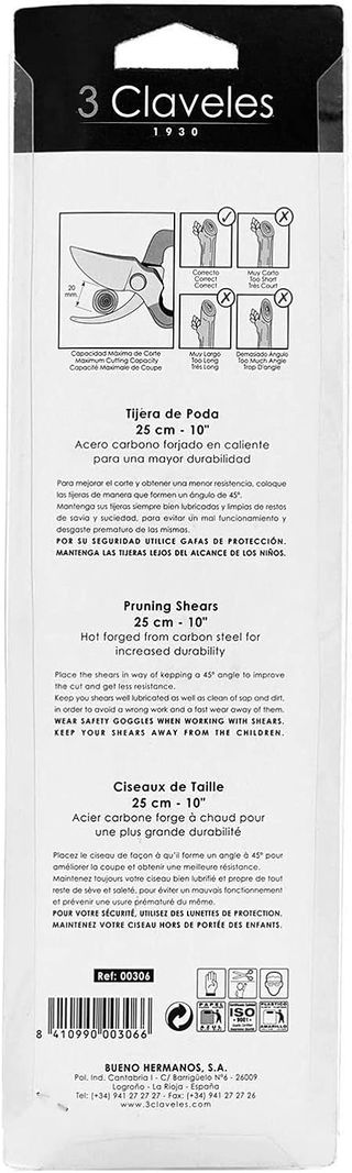 3 Claveles 306 Tijera Podar