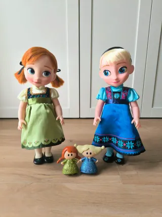 Muñecas Anna y Elsa Frozen Disney Cantarinas