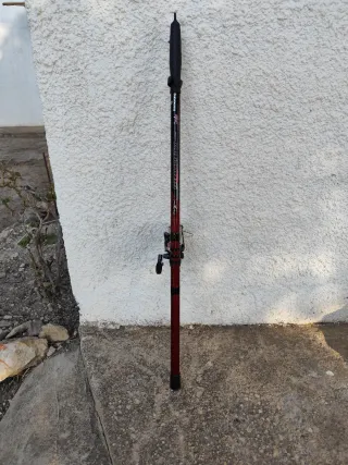 Caña pesca carbono 3'80