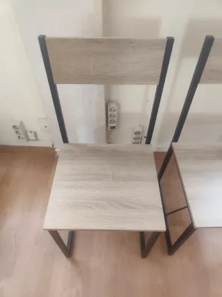 Sillas Madera y Metal