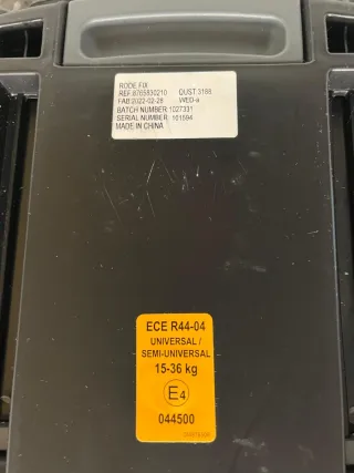 Silla de coche grupo 3 Bebeconfort