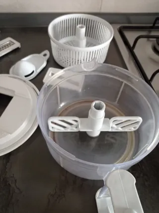 Robot da cucina manuale con accessori