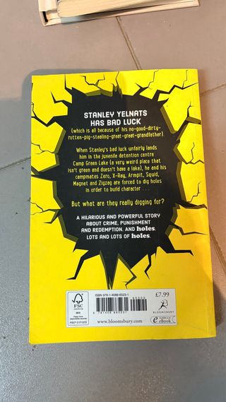 Libro de lectura holes