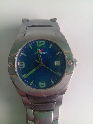 Reloj Viceroy Hombre Azul y Plateado
