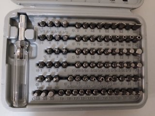 Destornillador 102 puntas + 73 Extra + Multiusos