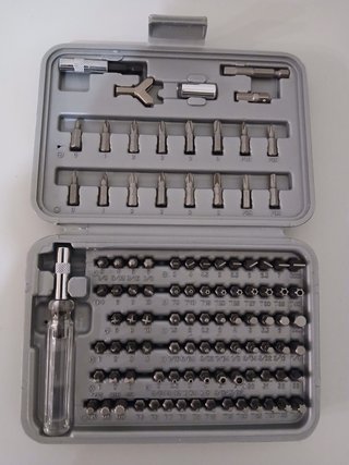 Destornillador 102 puntas + 73 Extra + Multiusos