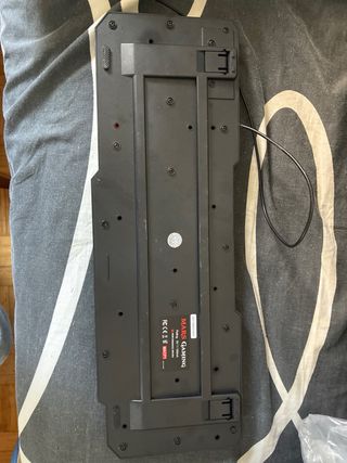 Teclado Mars Gaming Negro y Rojo