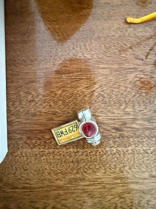 Miniatura moto amarilla